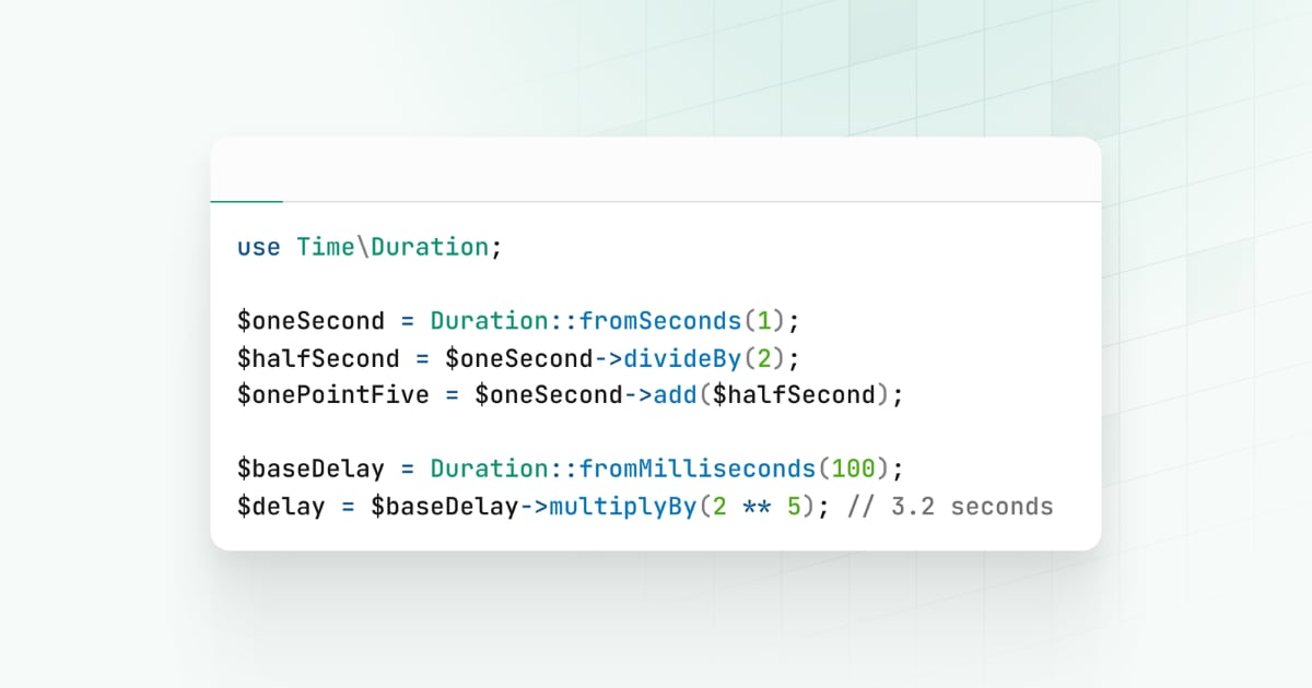 PHP 8.6 Duration Class: What DateInterval Can't Do