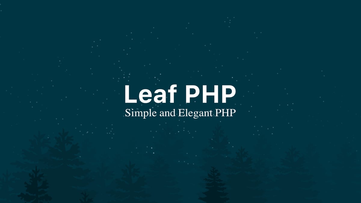 Leaf PHP 5 Adds a Compiled Router and Leaf Crash