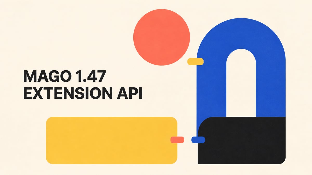 Mago 1.47 Adds an Extension API for Custom Lint Rules