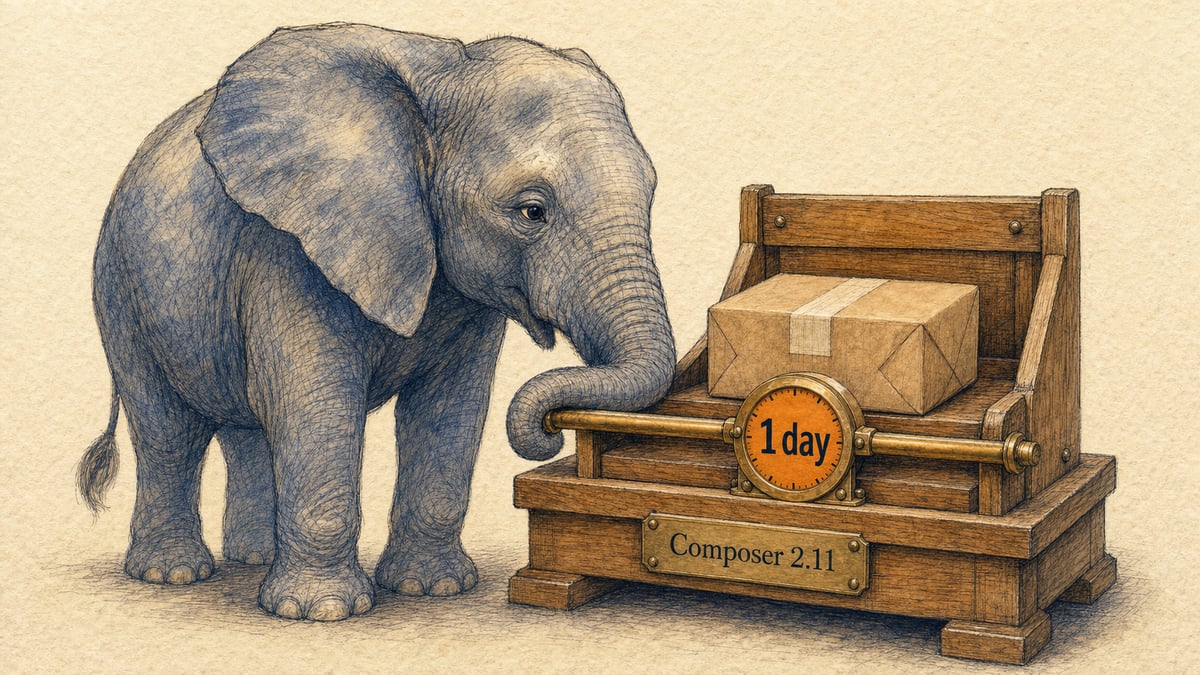 Cooldown Policies for New Package Versions in Composer 2.11