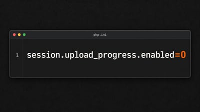 PHP Warns of Another Session Upload Progress RCE Path